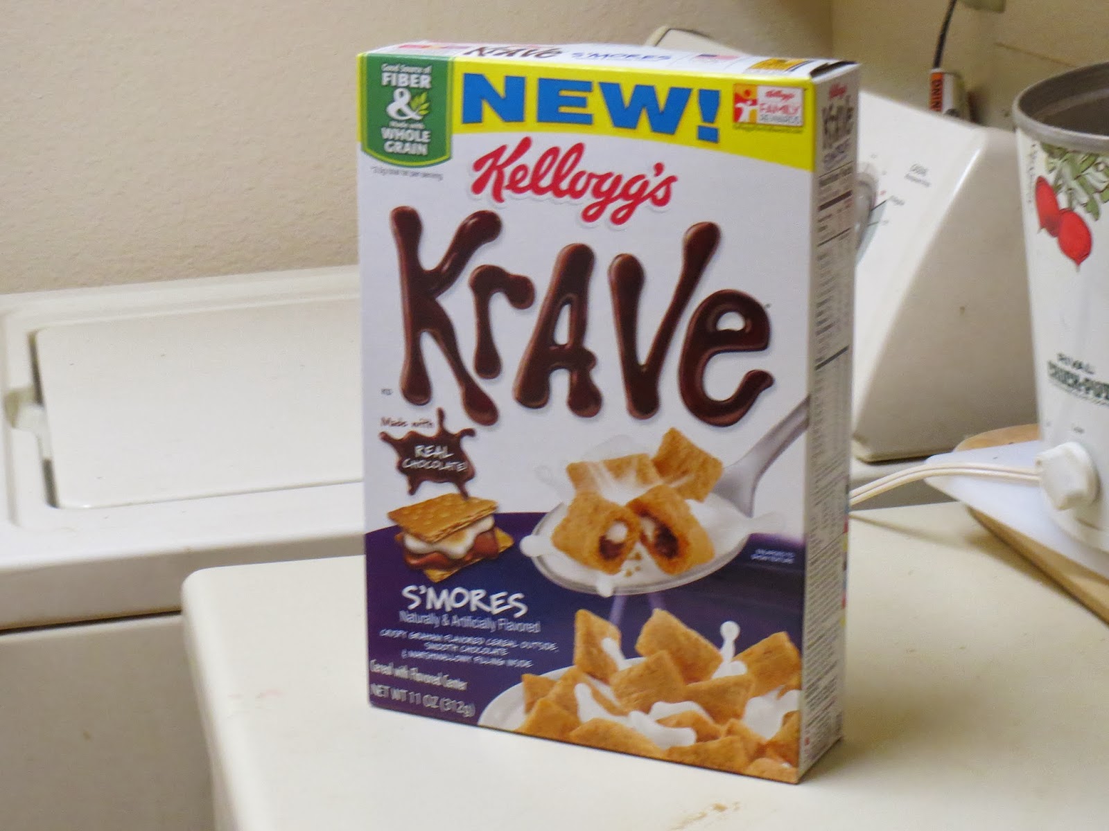 THE IS IN AMERICA Krave S'mores Cereal Review!
